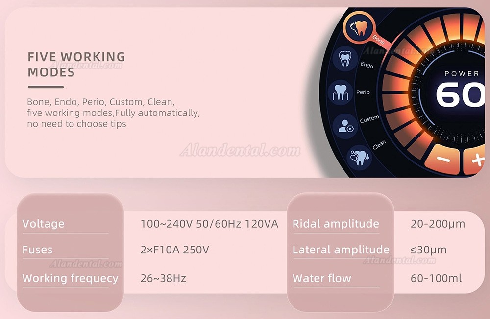 Pluspower® Ai Surgery Pro Dental Ultrasonic Piezo Bone Surgery Machine Piezosurgery Unit